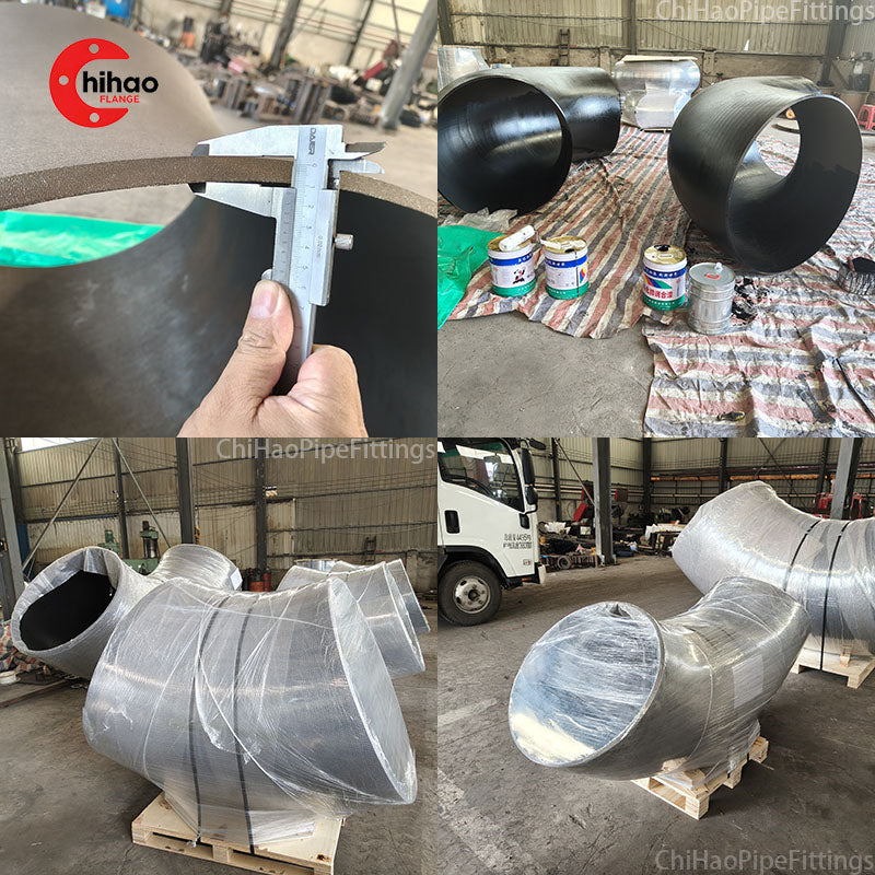 Carbon Steel Elbow – 90° / 45° Pipe Fittings, ASME B16.9, ASTM A234 WPB