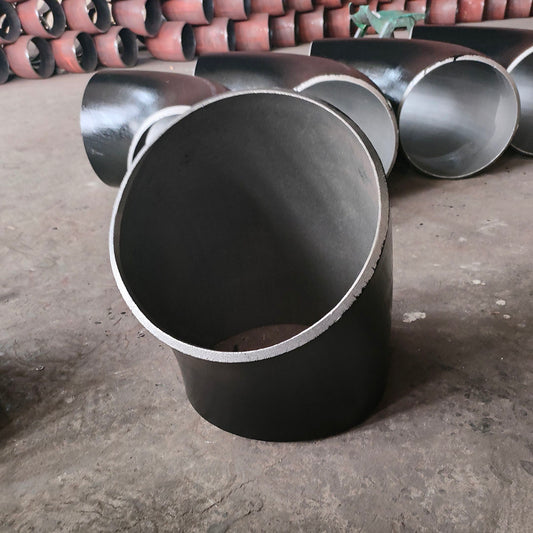 Forged Buttwelding Carbon Steel Equal Elbow (A106B/A105N) - Meet JIS DIN ANSI ASME ISO BS Standards, Durable for Municipal Water Supply & Small-Scale Industrial Pipes