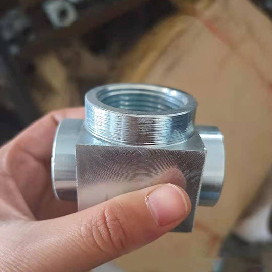 150bar 200bar Forged Threaded Pipe Fittings 20# Carbon Steel Galvanized For Gas Fire Suppression System GOST ASME B16.11