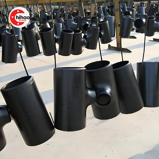 Carbon Steel Tee (Butt Weld Tee) – ASTM A234 WPB, ASME B16.9, Equal & Reducing Tee
