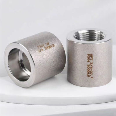 F304 Socket Weld Pipe Coupling 3000LB ASME B16.11 1/2