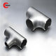 Stainless Steel Butt Weld Tee, 304 / 316L, DN15–DN600, SCH10–SCH160, ASME B16.9 / DIN / GOST Pipe Fitting-1