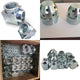 150bar 200bar Forged Threaded Pipe Fittings 20# Carbon Steel Galvanized For Gas Fire Suppression System GOST ASME B16.11-4