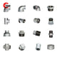 Galvanized Malleable Iron Elbow BSP EN10242 Threaded Pipe Fitting-4