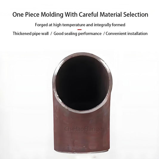 Carbon Steel Welded Equal Elbow - High Strength for High Pressure & High Temperature Pipeline Engineering
