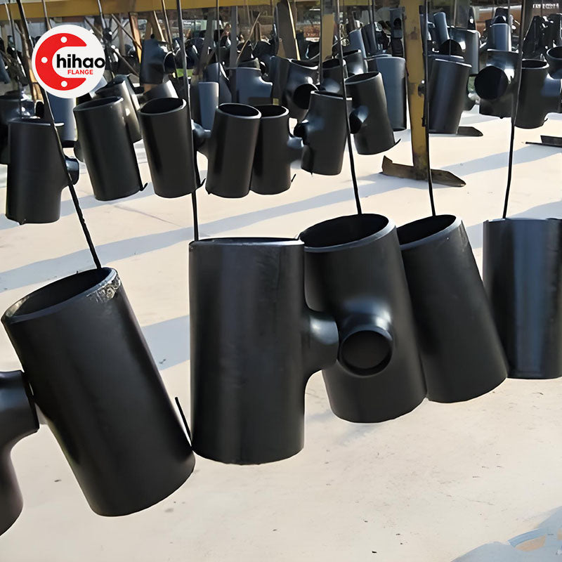 Carbon Steel Tee (Butt Weld Tee) – ASTM A234 WPB, ASME B16.9, Equal & Reducing Tee