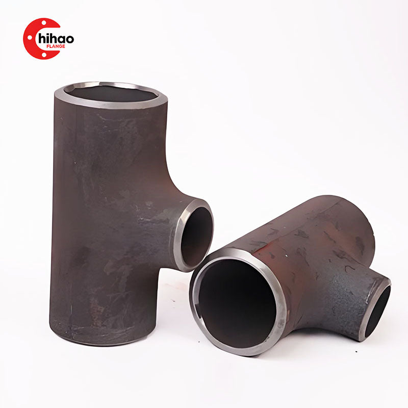Carbon Steel Tee (Butt Weld Tee) – ASTM A234 WPB, ASME B16.9, Equal & Reducing Tee