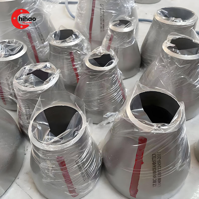 Stainless Steel Butt Weld Reducer, 304 / 316L, DN15–DN600, SCH10–SCH160, ASME B16.9 / DIN / GOST Pipe Fitting