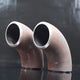 304/316L Polished Stainless Steel Sanitary 90° Welded Elbow - Corrosion-Resistant for Industrial Piping Systems-3