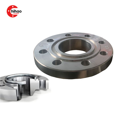 Carbon Steel RTJ Flange (Ring Type Joint Flange) – ASTM A105, ASME B16.5 Class 600–2500